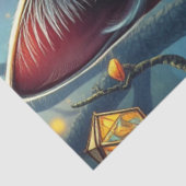 ファンタジーの森カラフル猫 薄葉紙 (詳細)