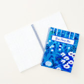 ファンタジーの森（花と鳥のジャーナル） ノートブック (内部)