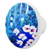 ファンタジーの森（花と鳥） セラミックノブ (右)
