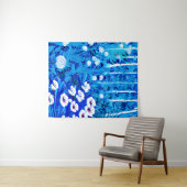 ファンタジーの森（花と鳥） タペストリー (インサイチュ(横))