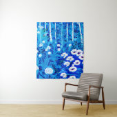 ファンタジーの森（花と鳥） タペストリー (インサイチュ)