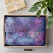 ファンタジーの水彩 – 深い宇宙vibe : 薄葉紙 (ギフト)