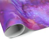 ファンタジーの水色、暖かい色調： ラッピングペーパー (ロールコーナー)