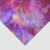 ファンタジーの水色、暖かい色調： 薄葉紙 (詳細)