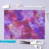 ファンタジーの水色、暖かい色調： 薄葉紙 (クラフト)