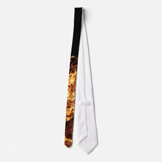 ファンタジーの炎（ネックエフェクト）のネクタイ ネクタイ (裏面)
