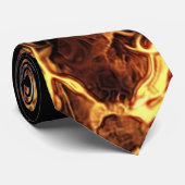 ファンタジーの炎（ネックエフェクト） ネクタイ (ロール)