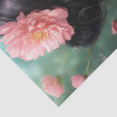 ファンタジーの美しいピンクの妖精の女の子の切り離し 薄葉紙 (詳細)