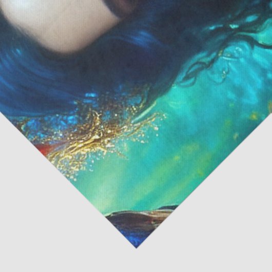 ファンタジーの美しい人魚1デコページ 薄葉紙 (詳細)