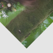 ファンタジーの美しい森の妖精のデコパージュ 薄葉紙 (詳細)