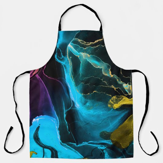 ファンタジーの背景マクロの絵を描写真。色あせたアウェソ エプロン (正面)