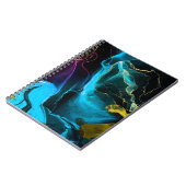 ファンタジーの背景マクロの絵を描写真。色あせたアウェソ ノートブック (左側)