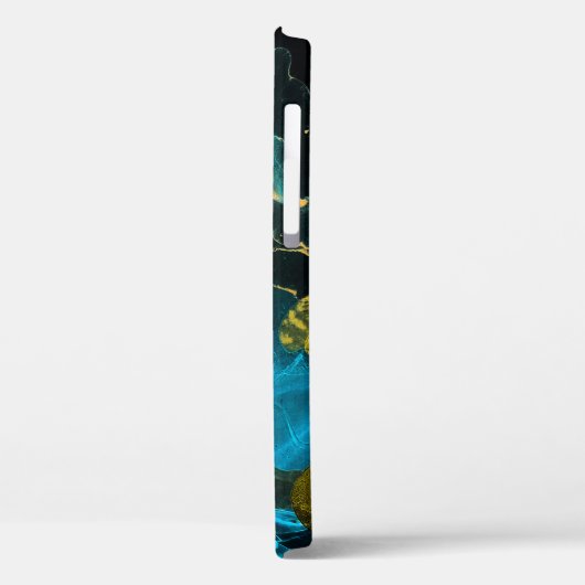 ファンタジーの背景マクロの絵を描写真。色あせたアウェソ Case-Mate iPhoneケース (裏面 / 左)