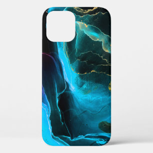 ファンタジーの背景マクロの絵を描写真。色あせたアウェソ iPhone 12ケース