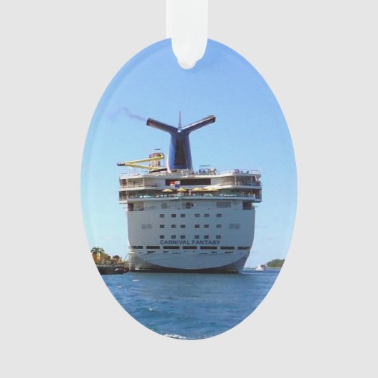 ファンタジーの船尾 オーナメント (正面)