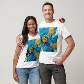 ファンタジーの色：芸術的抽象芸術背景。 Tシャツ (ユニセックス)