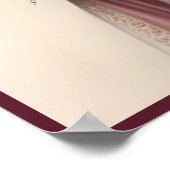 ファンタジーの花と自然 ポスター (角)