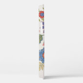 ファンタジーの花レトロ，ヴィンテージ，ジャコビーン刺繍 Case-Mate iPhoneケース (裏面 / 右)