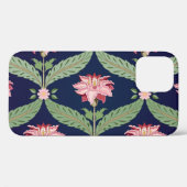 ファンタジーの花:暗いインディアンのモチーフ Case-Mate iPhoneケース (裏面 (横))