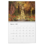 ファンタジーの芸術のカレンダー カレンダー (2月 2027)