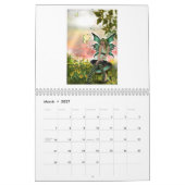 ファンタジーの芸術のカレンダー-版1 カレンダー (3月 2027)