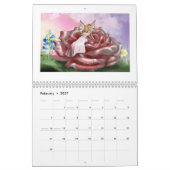 ファンタジーの芸術のカレンダー-版1 カレンダー (2月 2027)