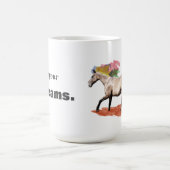 ファンタジーの芸術-虹の馬 コーヒーマグカップ (中央)