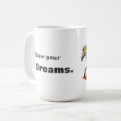 ファンタジーの芸術-虹の馬 コーヒーマグカップ (正面左)