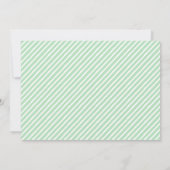 ファンタジーの赤ちゃんシャワー招待 招待状 (裏面)