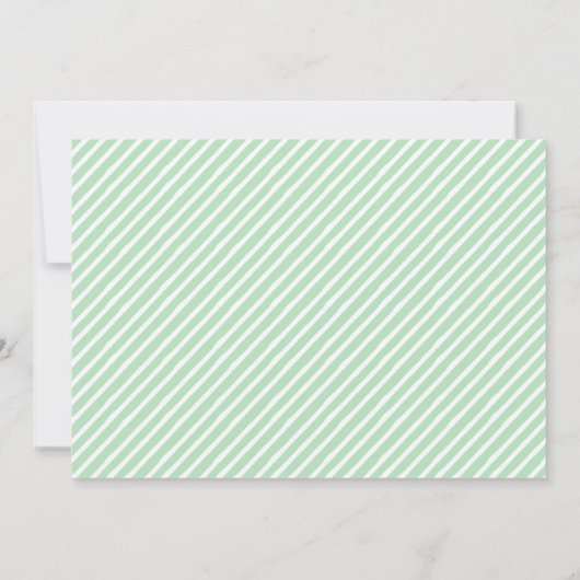 ファンタジーの赤ちゃんシャワー招待 招待状 (裏面)