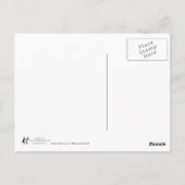 ファンタジーの郵便はがき-暗い人魚 ポストカード (裏面)