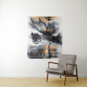 ファンタジーの都市のエレガント美しいの夢想的なライト タペストリー (インサイチュ)