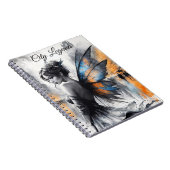 ファンタジーの都市のエレガント美しいの夢想的なライト ノートブック (右側)