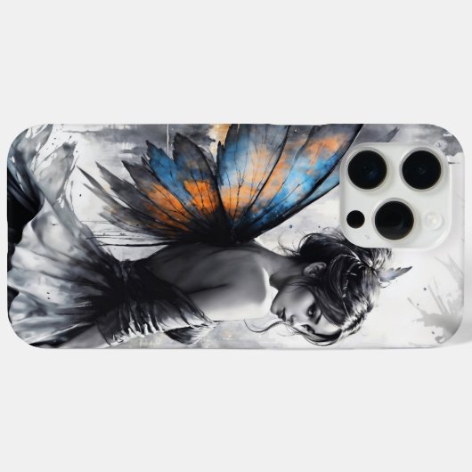 ファンタジーの都市のエレガント美しいの夢想的なライト Case-Mate iPhoneケース (裏面 (横))