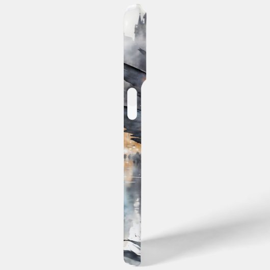 ファンタジーの都市のエレガント美しいの夢想的なライト Case-Mate iPhoneケース (裏面 / 右)