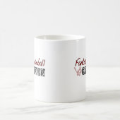 ファンタジーの野球のチャンピオン コーヒーマグカップ (中央)
