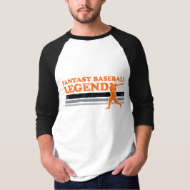 ファンタジーの野球の伝説のTシャツ Tシャツ