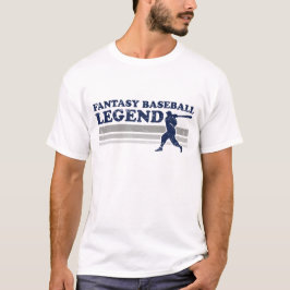 ファンタジーの野球の伝説のTシャツ Tシャツ