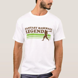 ファンタジーの野球の伝説のTシャツ Tシャツ