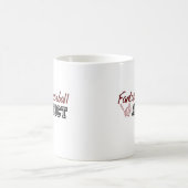 ファンタジーの野球の常習者 コーヒーマグカップ (中央)