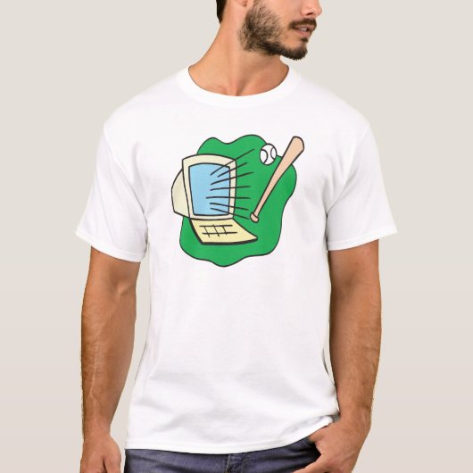 ファンタジーの野球 Tシャツ (正面)