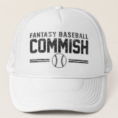 ファンタジーの野球Commish キャップ (正面)