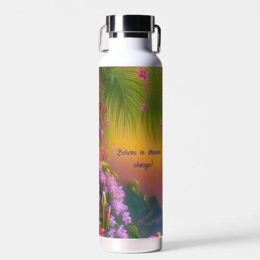 ファンタジーの風景、トロピックと夢 ウォーターボトル (正面)