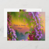 ファンタジーの風景、トロピックと夢 ポストカード (正面/裏面)