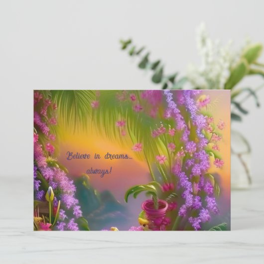 ファンタジーの風景、トロピックと夢 – 招待状 (スタンド正面)