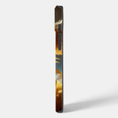 ファンタジーの飛んでいる可愛い翼の戦士 Case-Mate iPhoneケース (裏面 / 左)