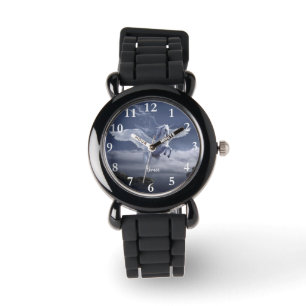 ファンタジーの馬のパーソナライズな一流の女の子の腕時計 腕時計