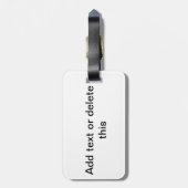 ファンタジーの馬 ラゲッジタグ (裏面縦)