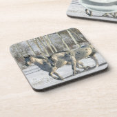 ファンタジーの馬: 冬の不思議の国 コースター (左側)