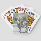 ファンタジーの馬: 冬の不思議の国 トランプ (裏面)